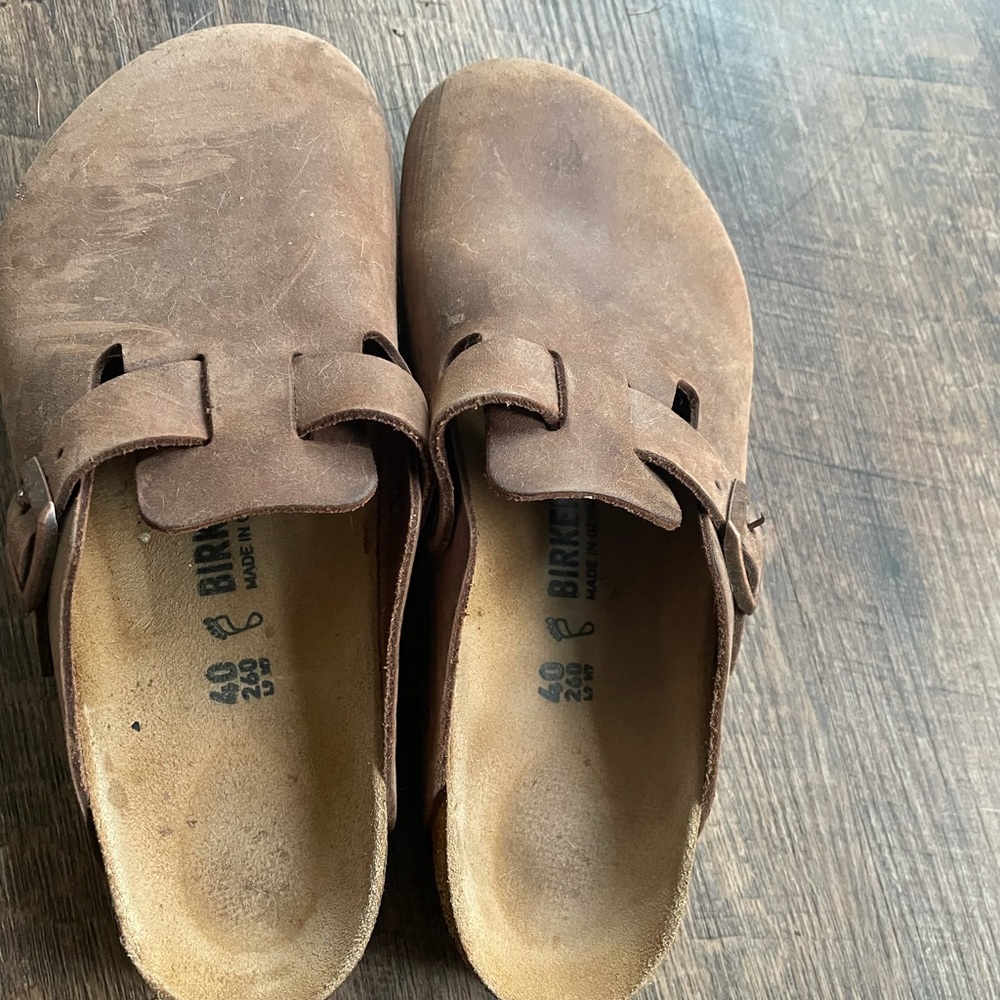 Birkenstock slip on shoes